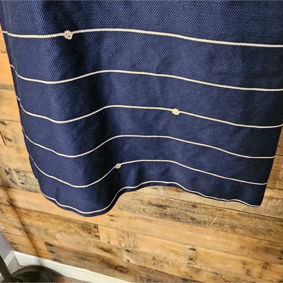 The limited women's navy blue dress with stripes size 6 - Picture 6 of 13